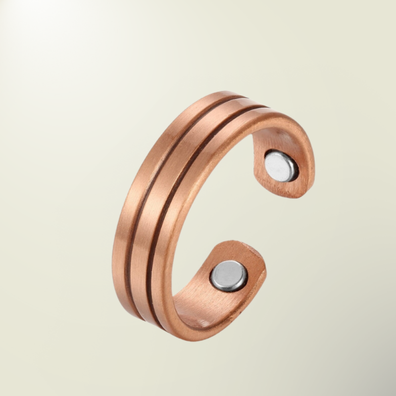 Gezondheidsring magnetisch koper A