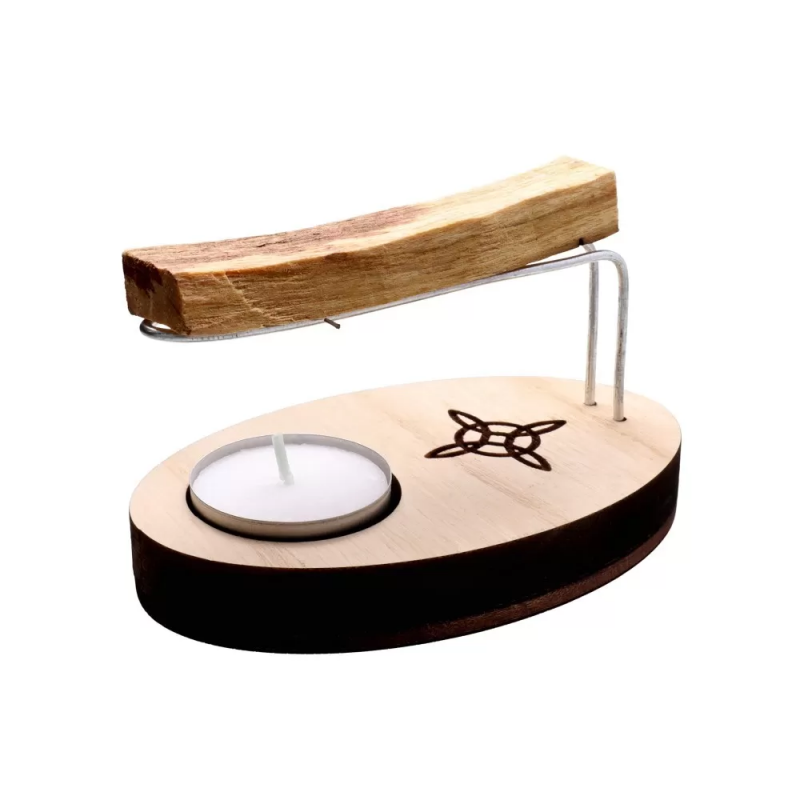 Palo Santo brander van Paulownia hout – zuiverend & decoratief