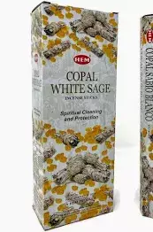 wierook witte salie + copal hem