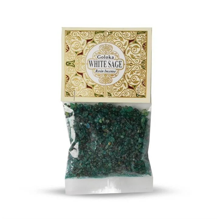 Goloka witte salie Resin