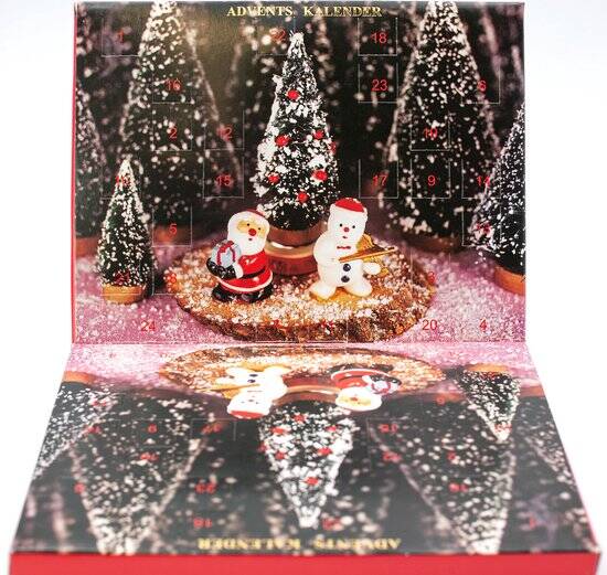 Adventskalender met edelstenen