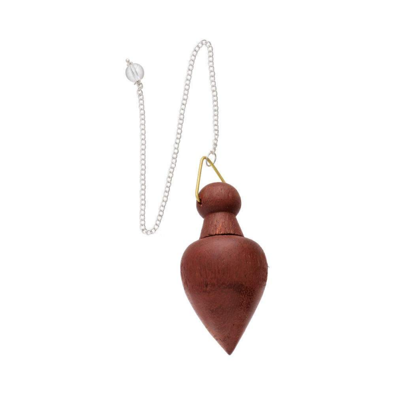 Lucy houten pendel van Tipuana Rosewood – aardend & harmoniserend