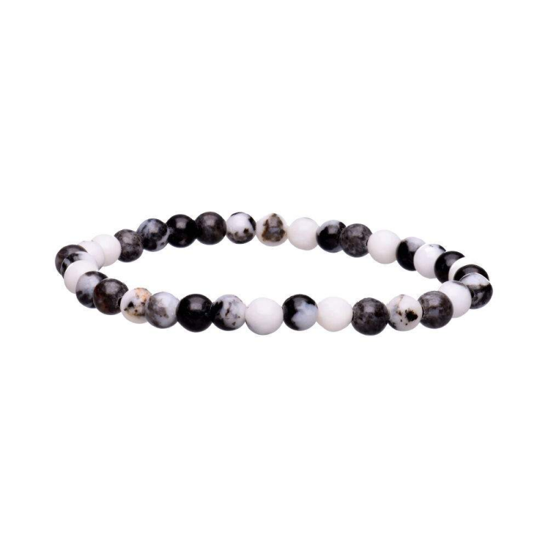 armband KIND zebra jaspis