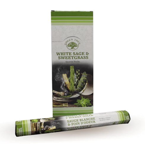 wierook witte salie + sweet grass gr