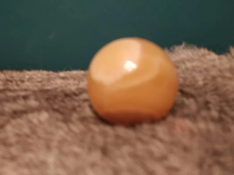 Bol oranje calciet