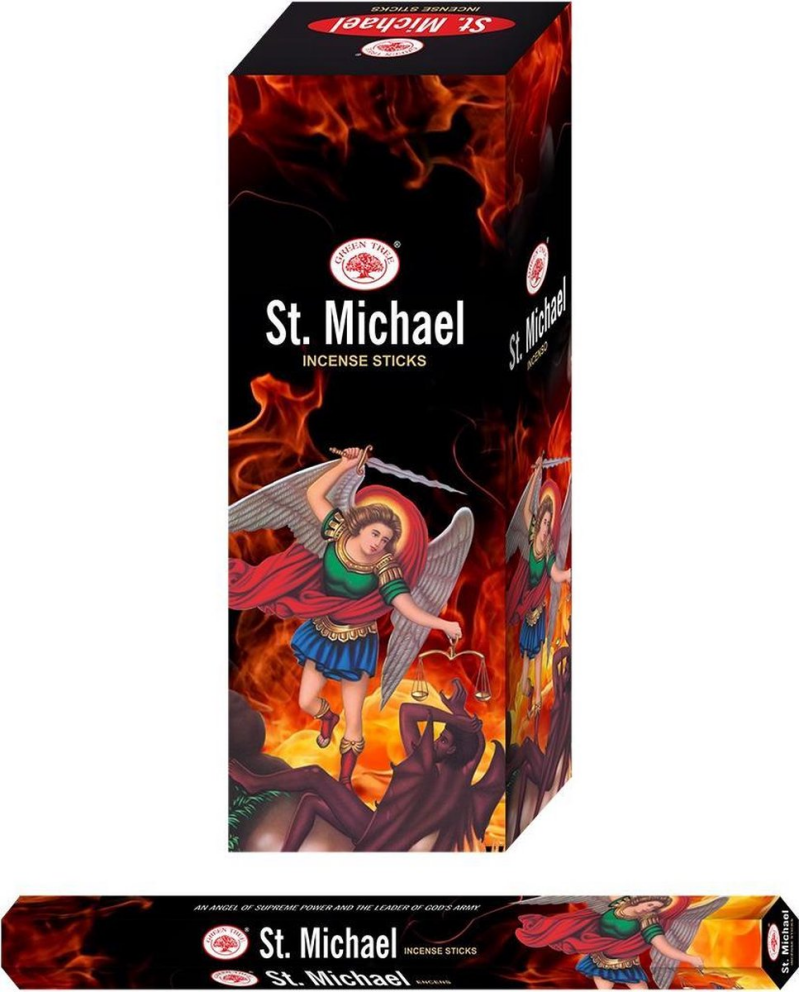 Green Tree St. Michael Wierook: Kracht, Moed en Spirituele Bescherming gr