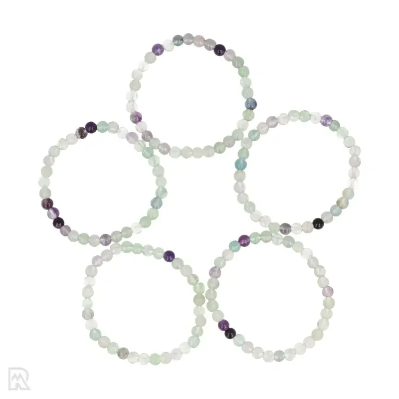 armband KIND fluoriet 4mm