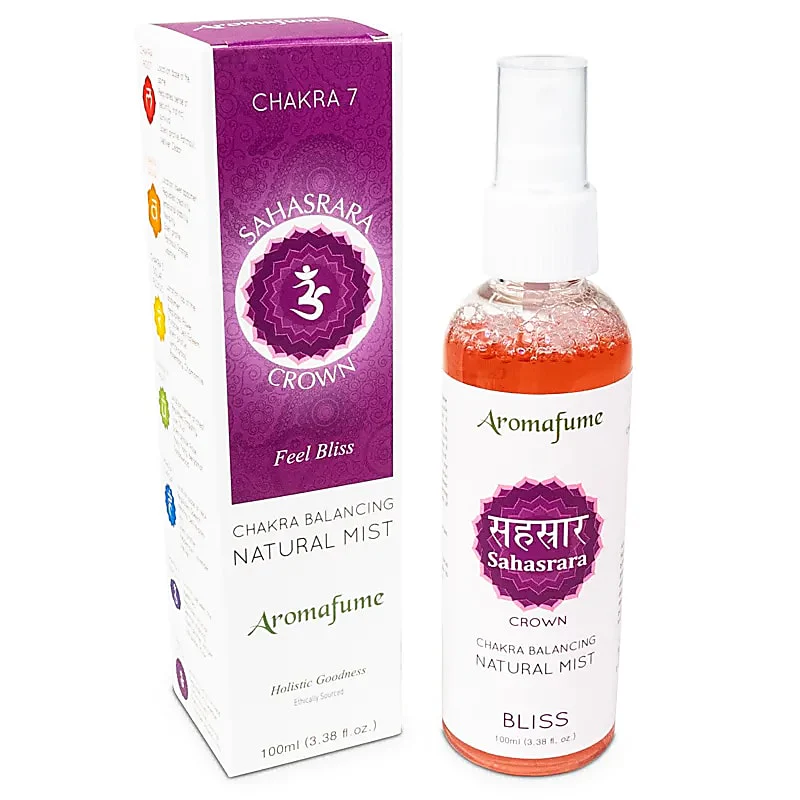 Roomspray Sahasrara 7e chakra spray Aromafume -- 100ml