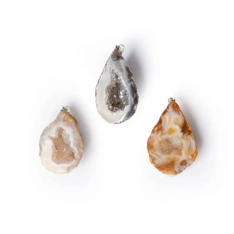 Hanger agaat geode