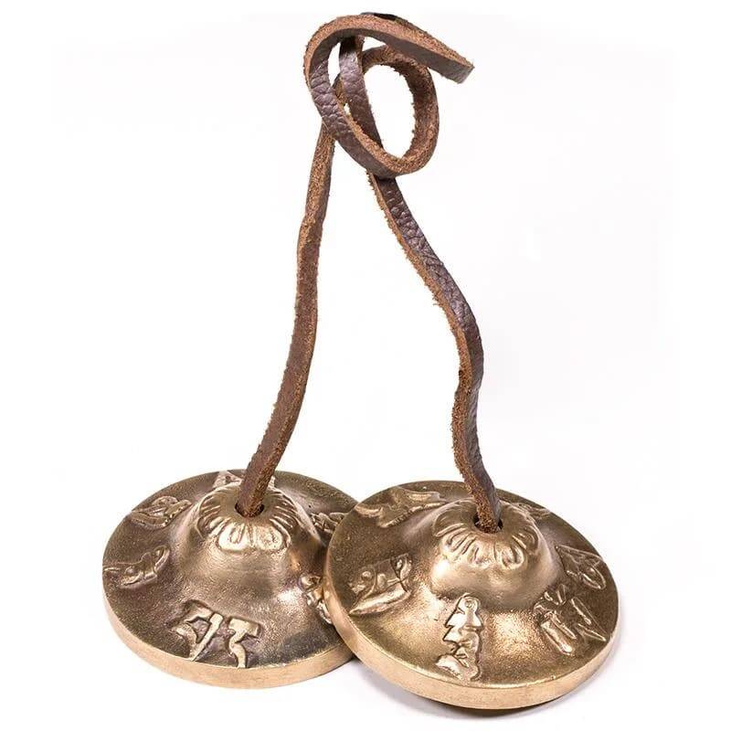 Tingsha's Om Mani Padme Hum -- 200 g; 6 cm