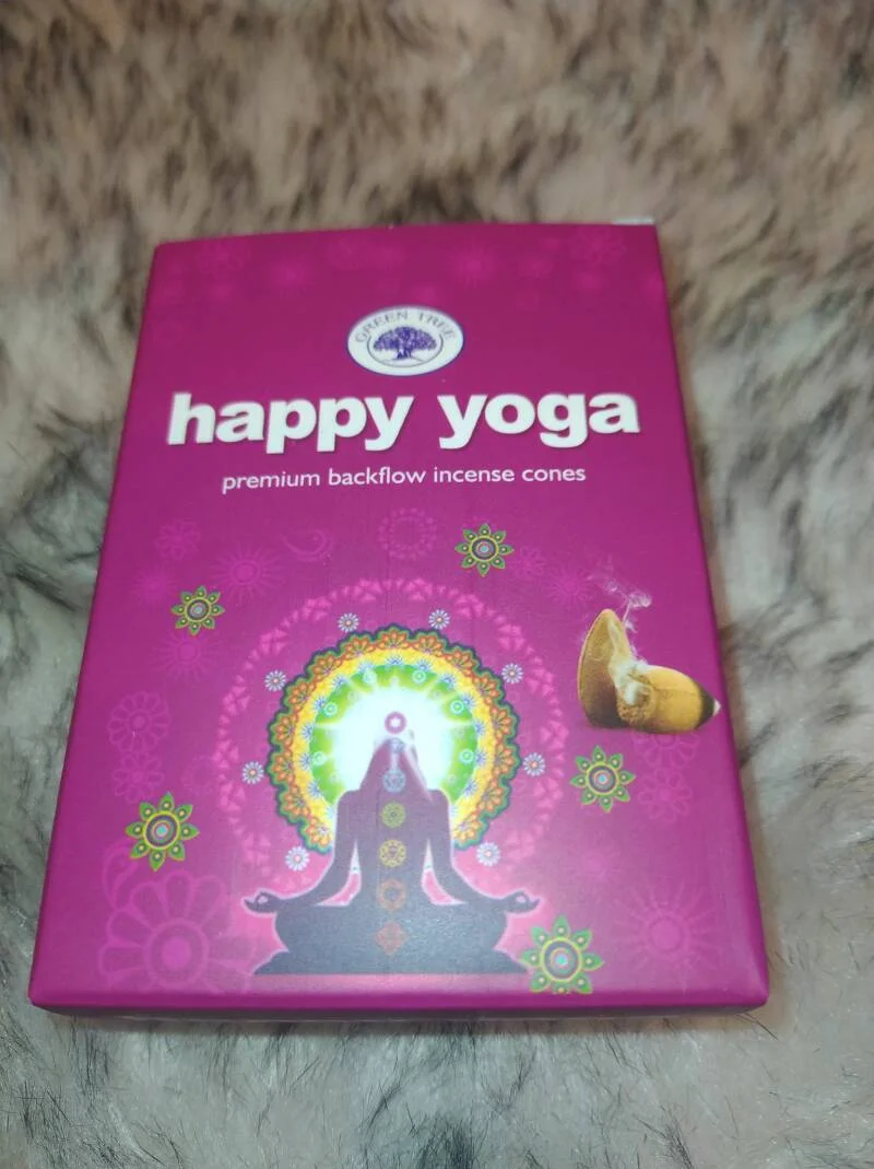 Terugstroomkegels Happy yoga