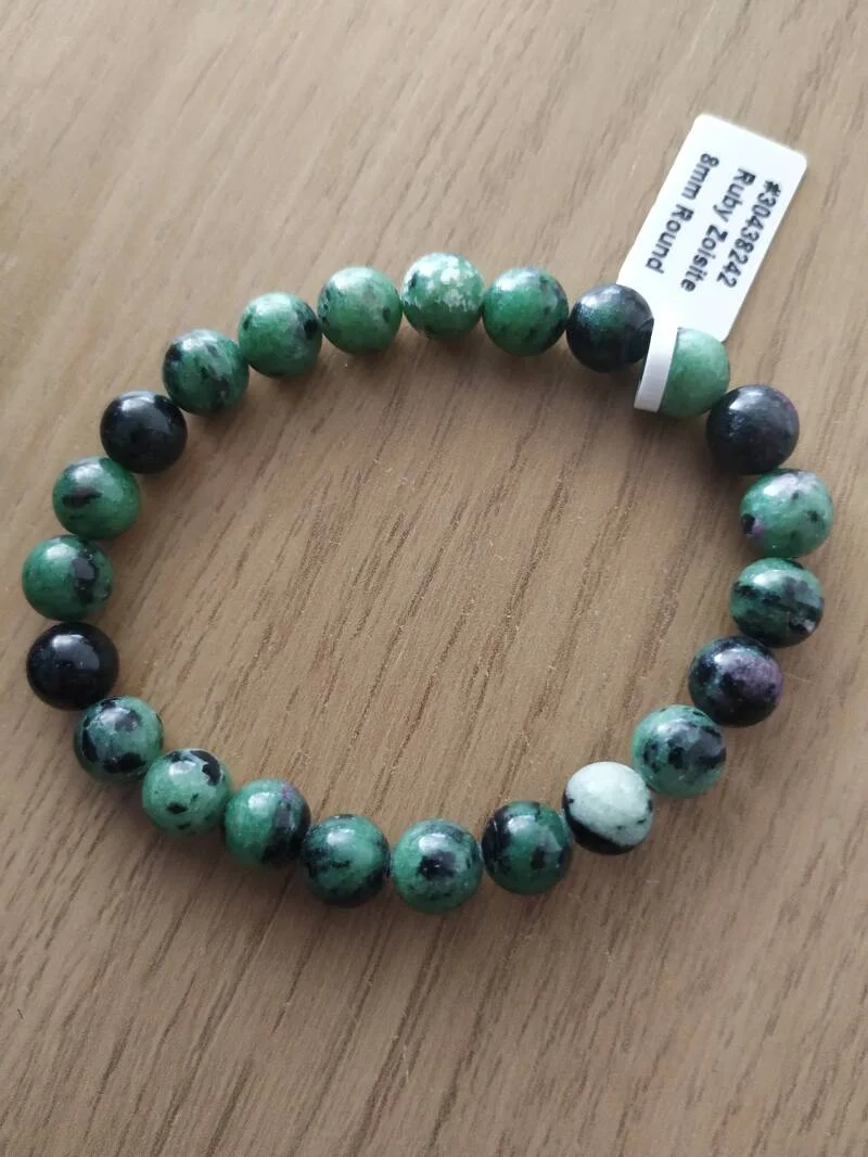 Zoisiet armband 8 mm