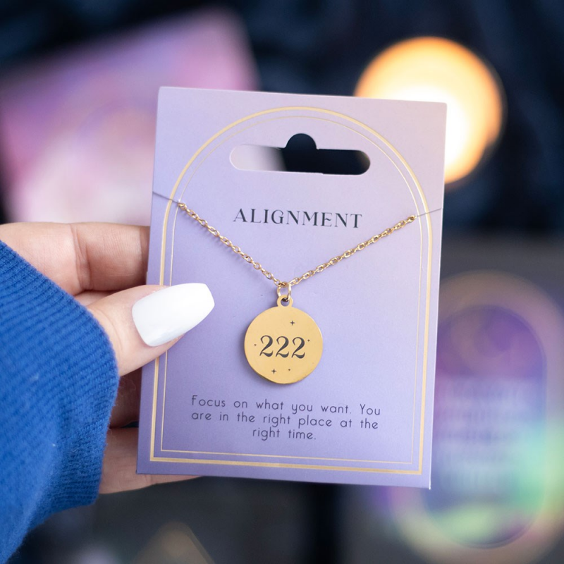 222 Engelennummer Ketting – Spirituele Alignement & Universele Leiding