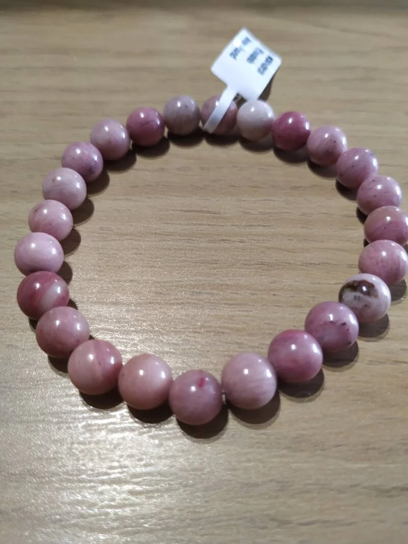 armband rhodoniet 8mm