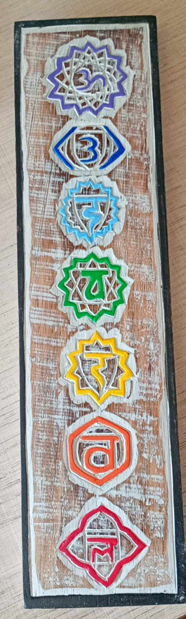 wandbord chakra's decoratie