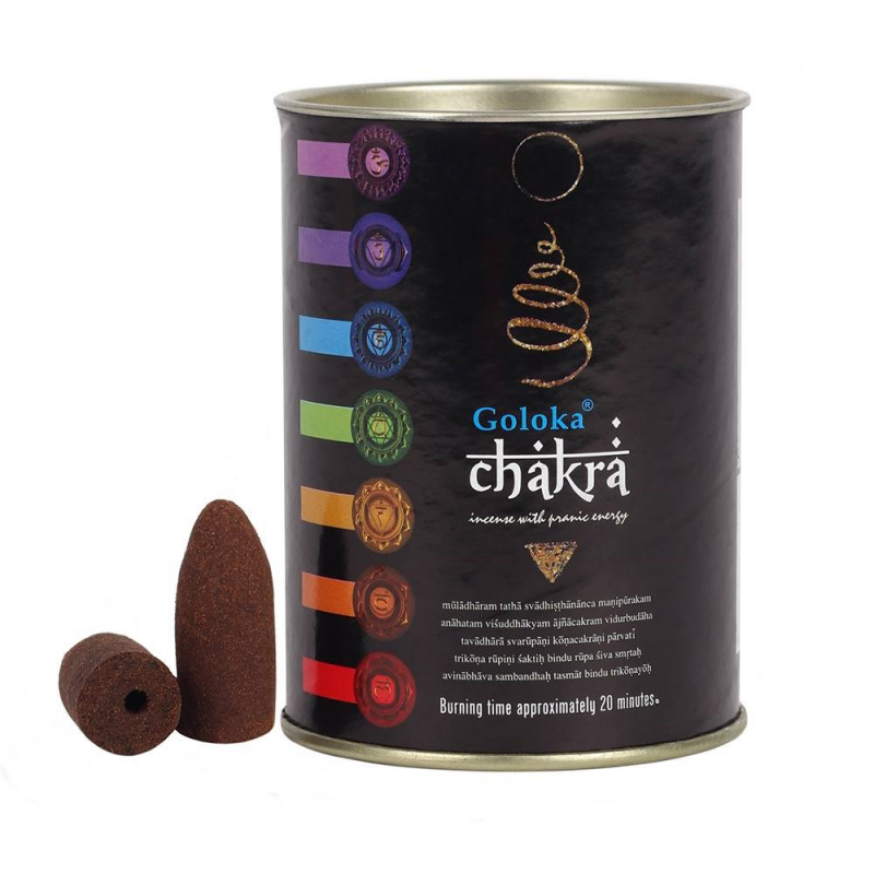 Goloka Chakra Backflow Wierookkegels