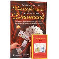 Werken Met De Waarzegkaarten Van Mademoiselle Lenormand kaarten + boek