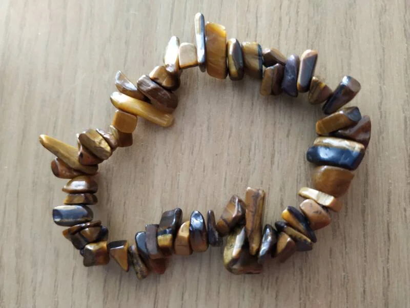 Armband split Tijgeroog