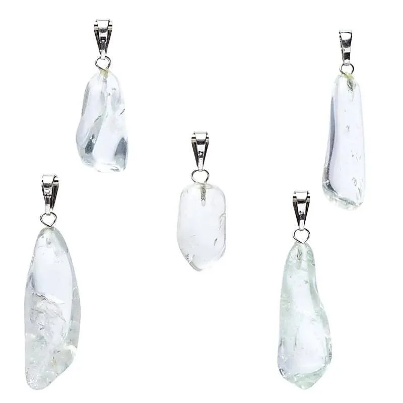 Prasioliet hanger (Groene Amethist) – 2,5 cm – Hartcoherentie & Balans