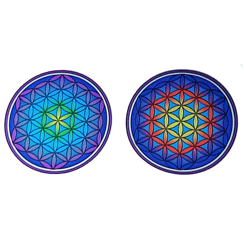 Raamsticker flower of life levensbloem