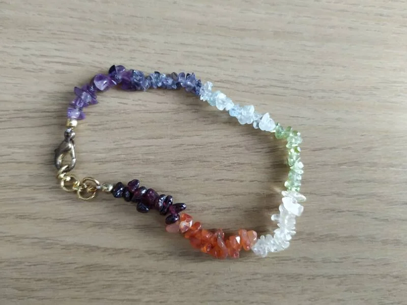 armband chakra met slotje