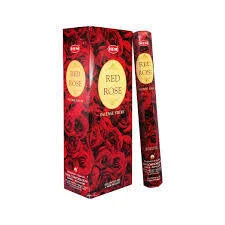 Wierook rode rozen / red rose hem