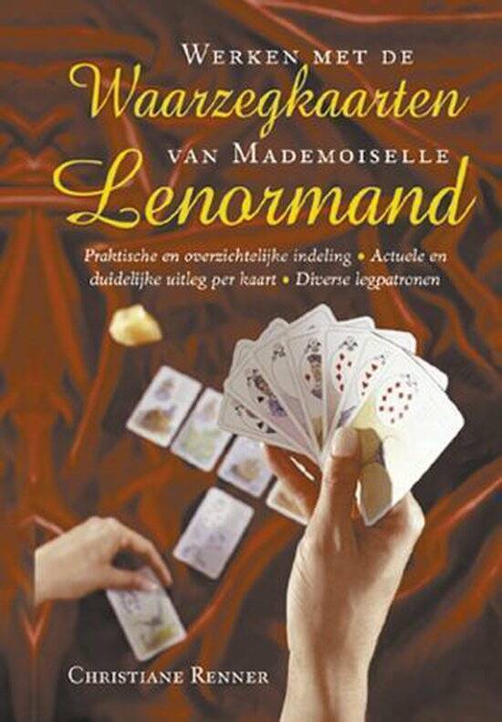 Werken met de waarzegkaarten van Mademoiselle Lenormand boek