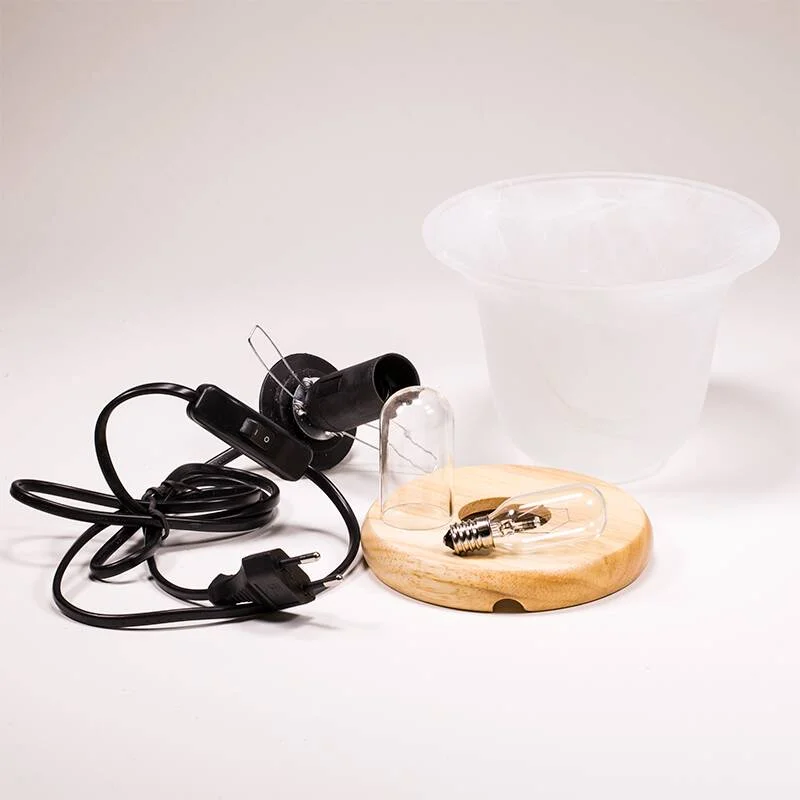 zoutkristal Lamp -- 19 cm