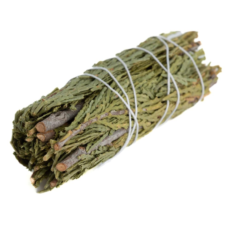 smudge ceder en witte salie 10cm