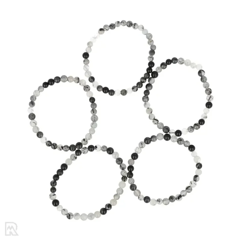 Toermalijnkwarts Kind armband | 4 mm HSP