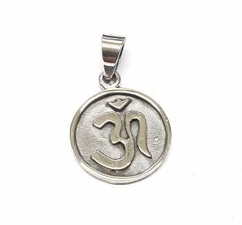 Ohm hanger 925 zilver 30x18mm