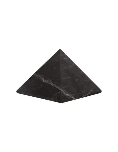 Matte Shungiet Piramide 13x13 cm – Krachtig 1,4 kg Bescherming & Harmonie
