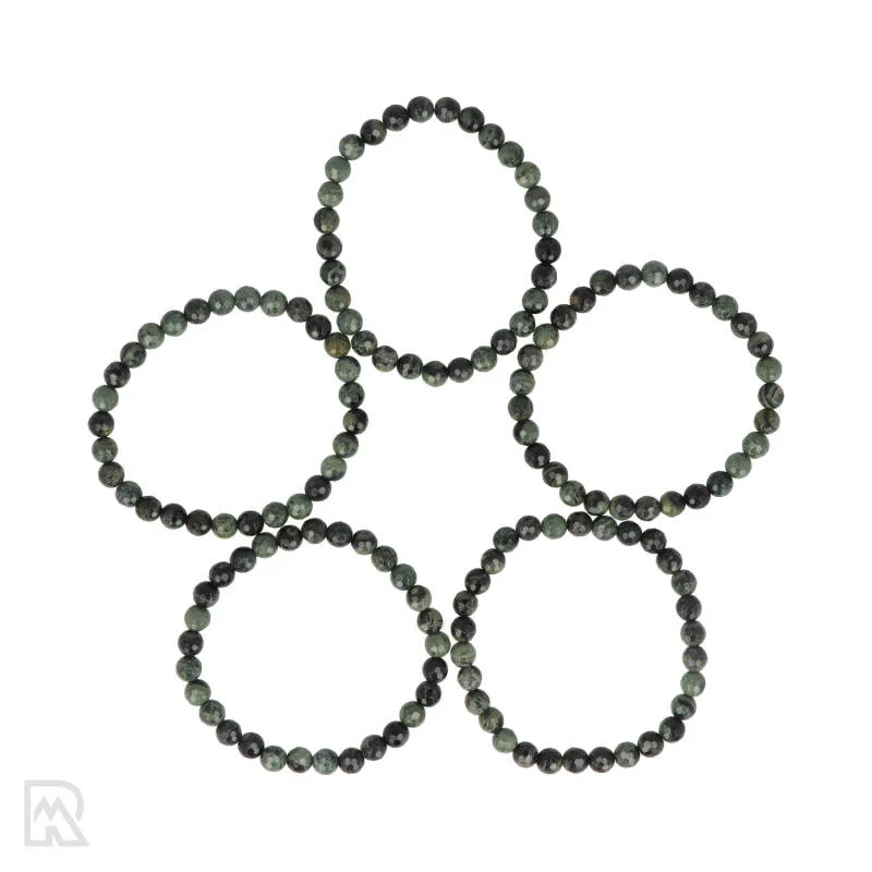 Kambaba Jaspis Facet armband | 6 mm