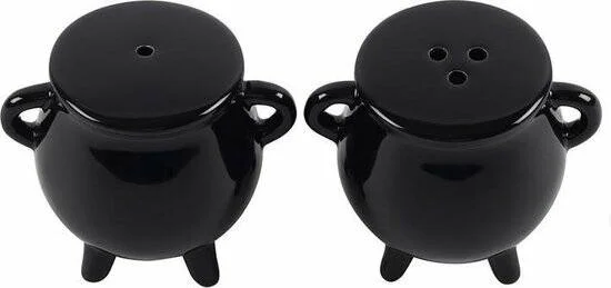 Peper en zoutstel Cauldron Zwart