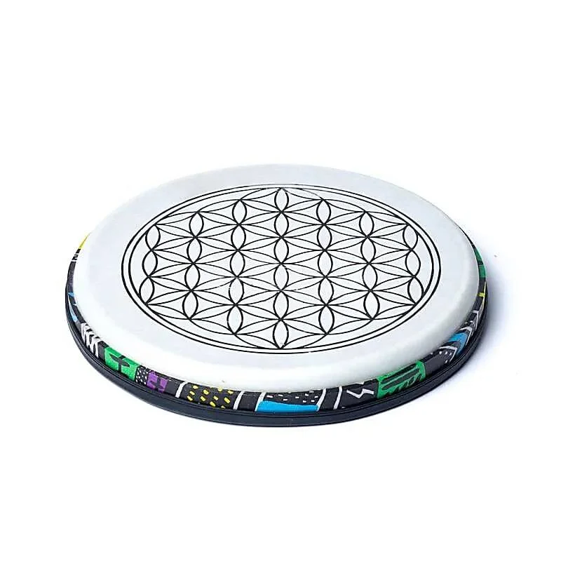 Raamtrommel /drum Bloem des Levens – 25 cm