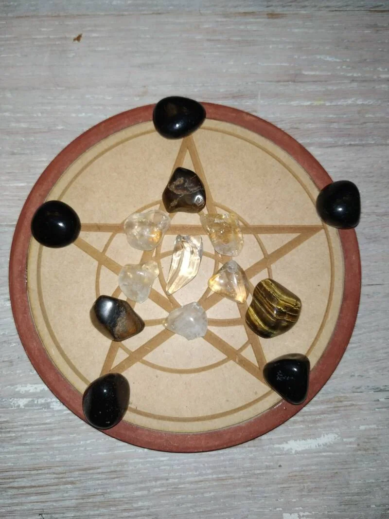 Complete Crystal Grid Protection Set: Direct Klaar voor Energetische Bescherming
