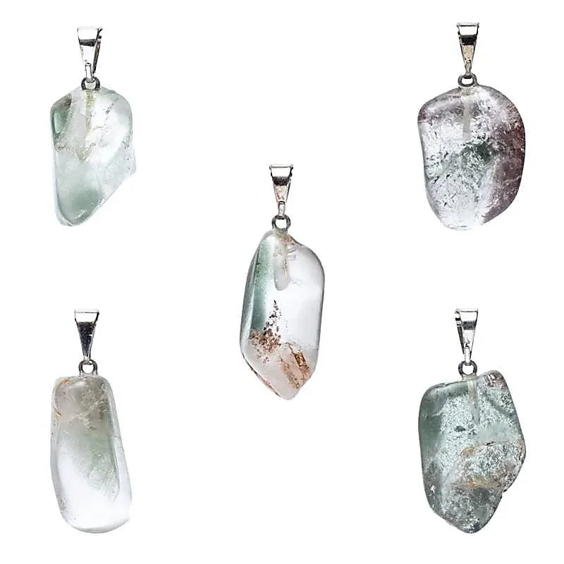 Lodoliet Sjamaan-kwarts Hanger – Spirituele Groei & Meditatie