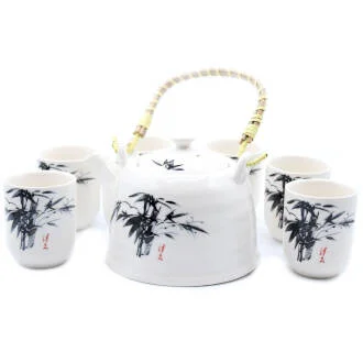 Kruiden Theepot Set - White Stone Oriental