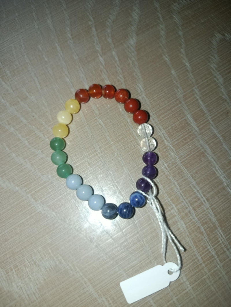Chakra Edelsteen Armband – 7 Kristallen voor Balans & Harmonie