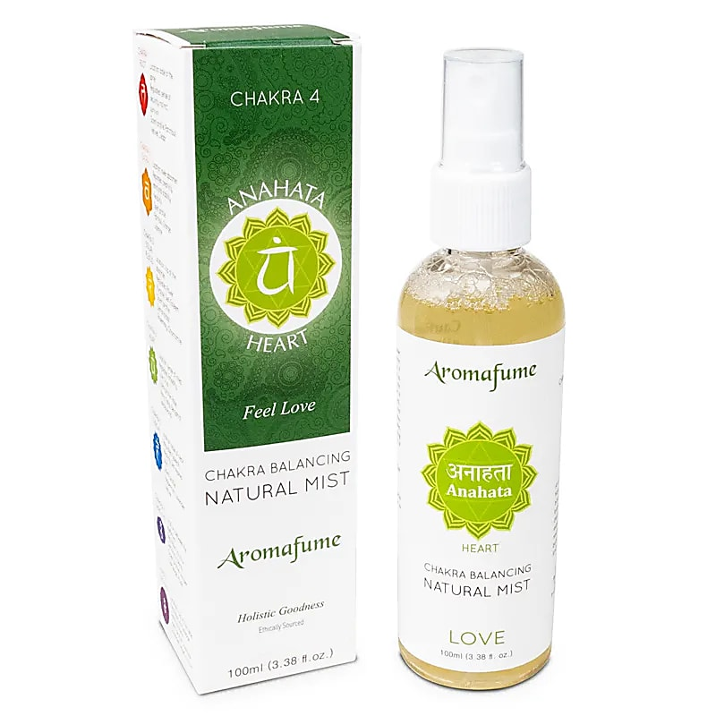 Aromafume Natuurlijke Roomspray Anahata - hart chakra - spray - 100ml