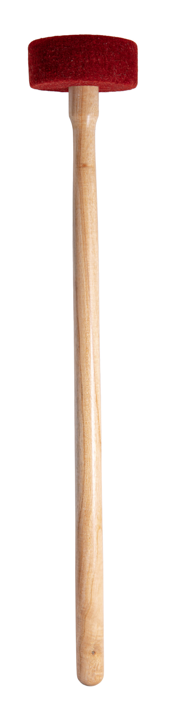 Lange Klankschaal- / Drumklopper 59 cm – Medium-Hard Vilten Kop