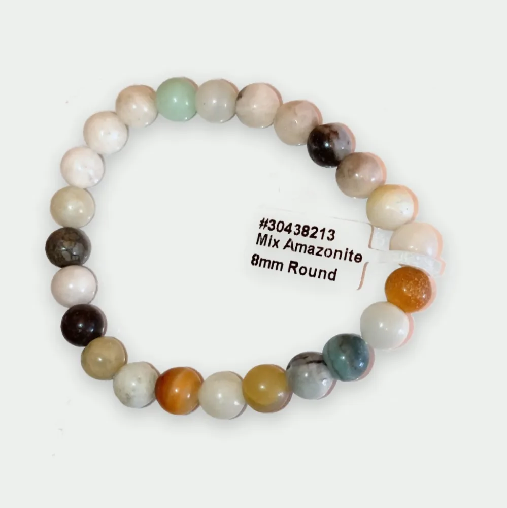 armband amazoniet mix