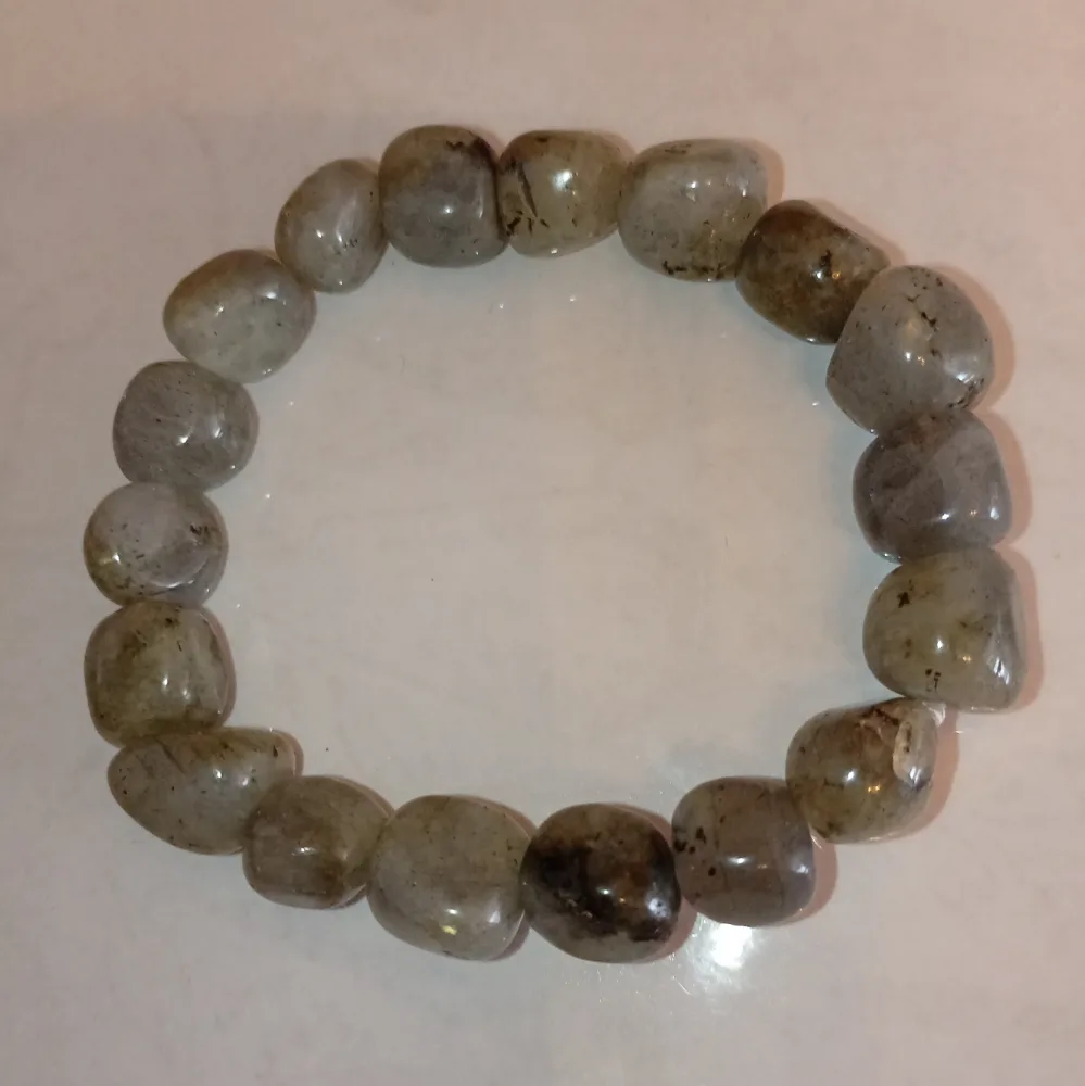 armband labradoriet nugget